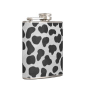 Dalmatiaans zwart-wit afdrukken heupfles (Rechts)