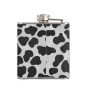Dalmatiaans zwart-wit afdrukken heupfles (Achterkant)