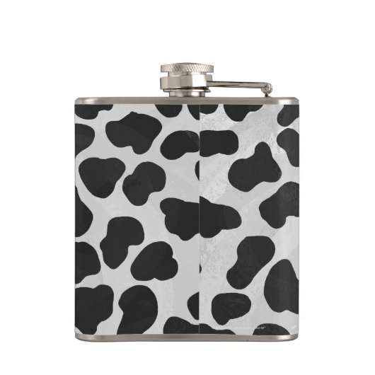 Dalmatiaans zwart-wit afdrukken heupfles (Achterkant)