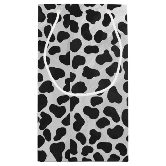 Dalmatiaans zwart-wit afdrukken klein cadeauzakje (Achterkant)