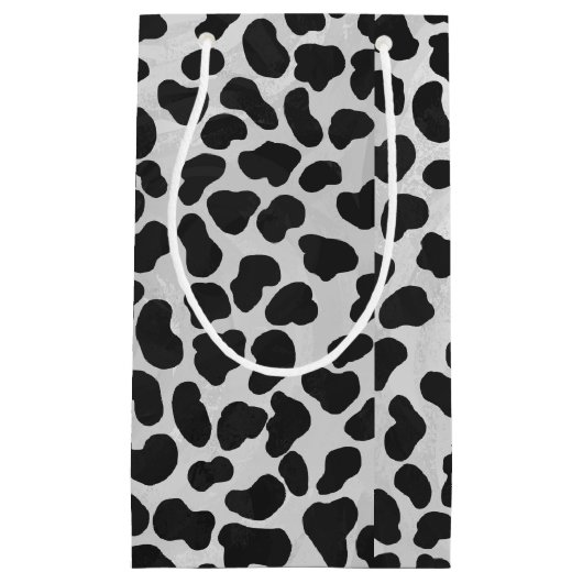 Dalmatiaans zwart-wit afdrukken klein cadeauzakje (Voorkant)