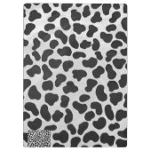 Dalmatiaans zwart-wit afdrukken klembord (Achterkant)