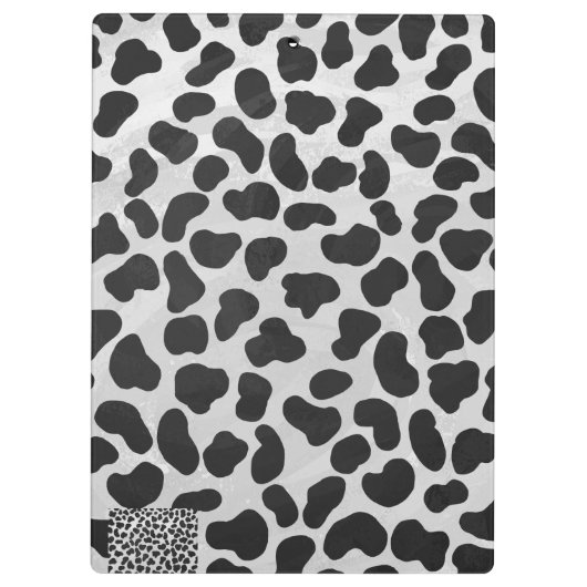 Dalmatiaans zwart-wit afdrukken klembord (Achterkant)