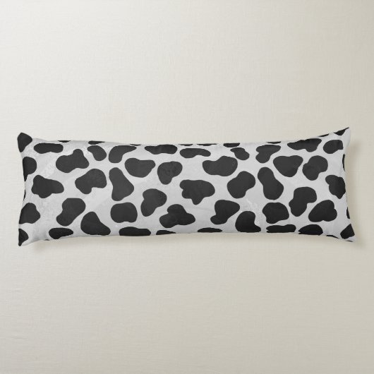 Dalmatiaans zwart-wit afdrukken lichaamskussen (Achterkant)