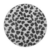 Dalmatiaans zwart-wit afdrukken snijplank (Voorkant)