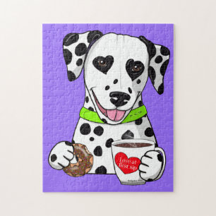 Dalmatiaanse koffie legpuzzel