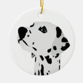 Dalmatiaanse liefde keramisch ornament (Voorkant)