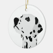 Dalmatiaanse liefde keramisch ornament (Links)
