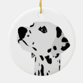 Dalmatiaanse liefde keramisch ornament (Achterkant)