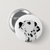 Dalmatiaanse liefde ronde button 5,7 cm (Voorkant /achterkant)