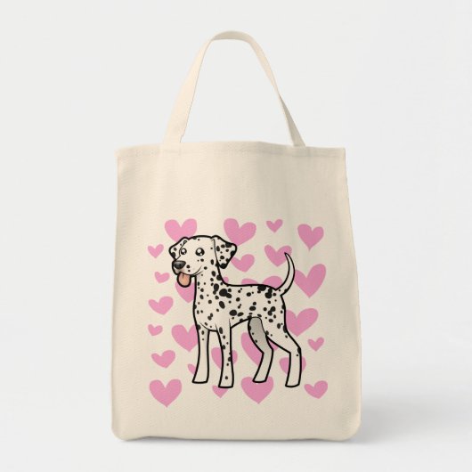 Dalmatiaanse liefde tote bag (Voorkant)