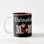 Dalmatiaanse mam Darks Tweekleurige Koffiemok (Links)