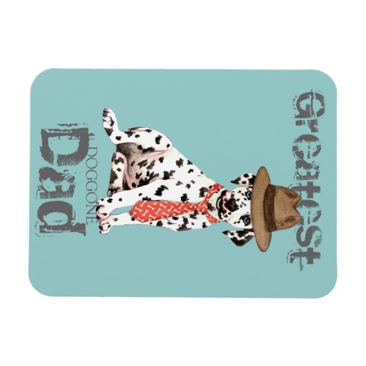 Dalmatiaanse vader magneet (Horizontaal)