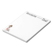 Dalmatiaanse vader notitieblok (Linkerzijde)