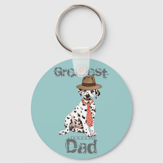 Dalmatiaanse vader sleutelhanger (Voorkant)