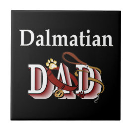 Dalmatiaanse vader tegeltje