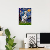 Dalmatian 1 - Sterrennacht (Vert.) Poster (Thuiskantoor)