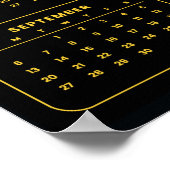 Dalmatian 2026 Rustic Calendar Poster (Hoek)