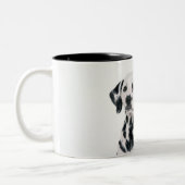 Dalmatian 4 tweekleurige koffiemok (Links)