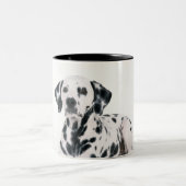 Dalmatian 4 tweekleurige koffiemok (Center)