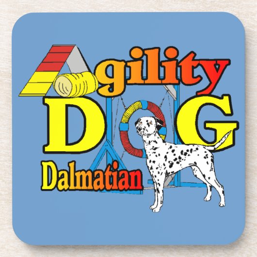 Dalmatian_Agility Drankjes Onderzetter (Voorkant)