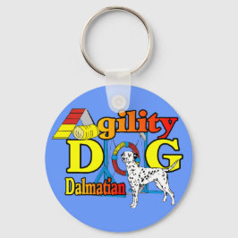 Dalmatian Agility Gifts Sleutelhanger