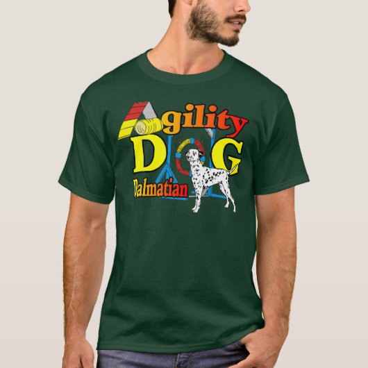 Dalmatian Agility Gifts T-shirt (Voorkant)
