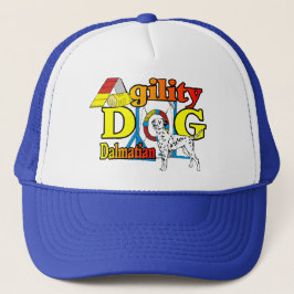 Dalmatian Agility Gifts Trucker Pet