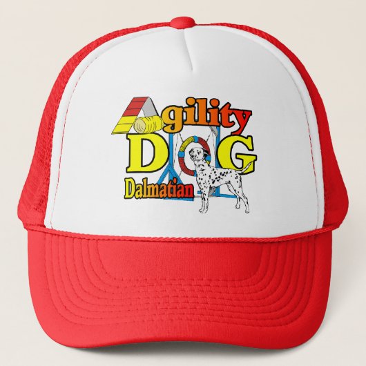 Dalmatian Agility Gifts Trucker Pet (Voorkant)