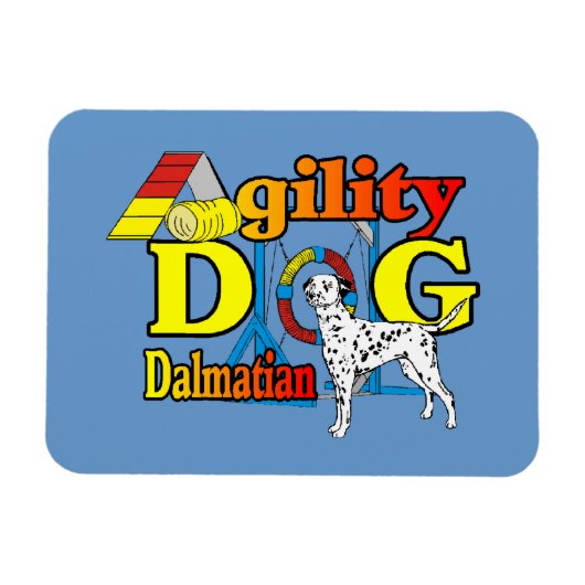 Dalmatian_Agility Magneet (Horizontaal)