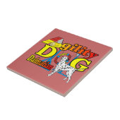 Dalmatian_Agility Tegeltje (Zijkant)