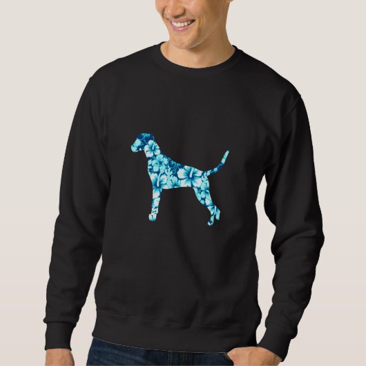 Dalmatian Aloha Hawaiian Dog Trui (Voorkant)