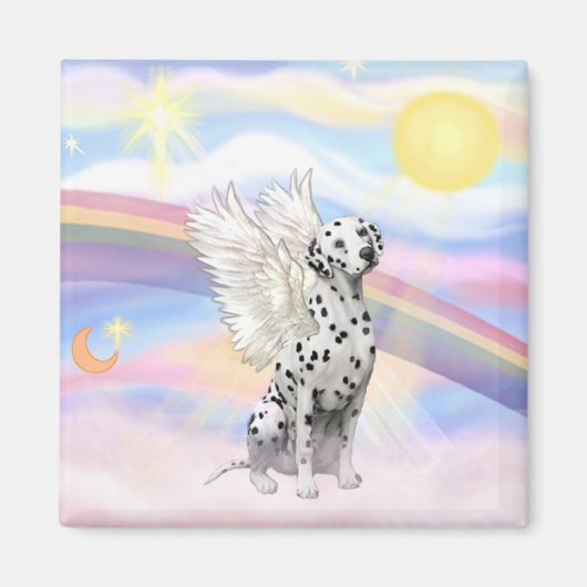 Dalmatian Angel Magneet (Voorkant)