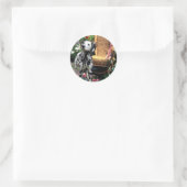 Dalmatian Art Gifts Ronde Sticker (Tas)