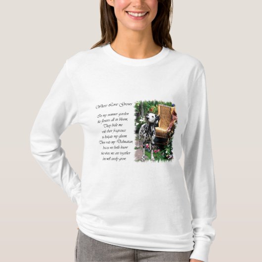Dalmatian Art Gifts T-shirt (Voorkant)