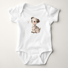Dalmatian baby-body – Cute gespikkelde puppy 🐶 Romper