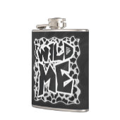 Dalmatian Black and White met Wild Me Heupfles (Links)