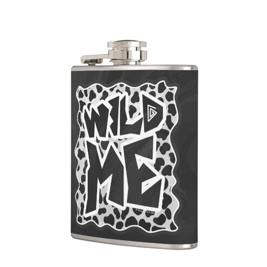 Dalmatian Black and White met Wild Me Heupfles (Links)