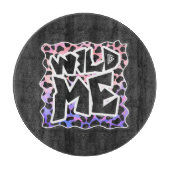 Dalmatian Black en Pink Wild Me Snijplank (Voorkant)