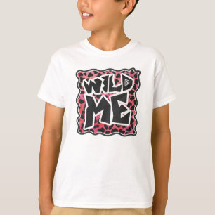 Dalmatian Black en Red met wilde mij T-shirt