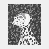 Dalmatian blanket fleece deken (Voorkant)