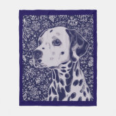 Dalmatian blanket fleece deken (Voorkant)