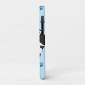 Dalmatian Blue Paw Print op maat Case-Mate iPhone Case (Achterkant/links)