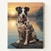Dalmatian by Lake Notitieboek (Achterkant)