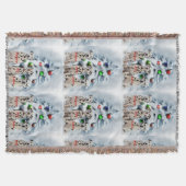 Dalmatian Christmas Deken (Voorkant)