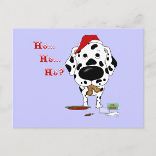 Dalmatian Christmas Feestdagenkaart