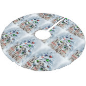 Dalmatian Christmas Kerstboom Rok (Gekanteld)