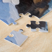 Dalmatian Christmas Lighthouse Holiday Legpuzzel (Zijkant)