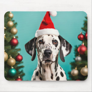 Dalmatian Christmas Muismat