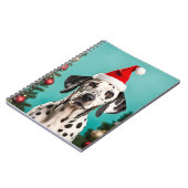 Dalmatian Christmas Notitieboek (Linkerzijde)